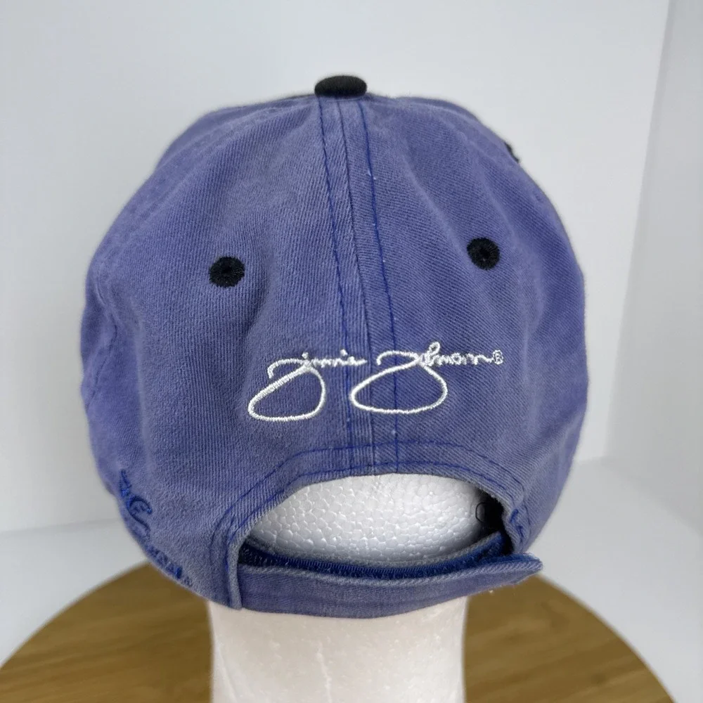 JIMMY‎ JOHNSON NASCAR #48 LOWE'S Ball Cap Adjustable Hook/Loop Hat Adults/Teens
